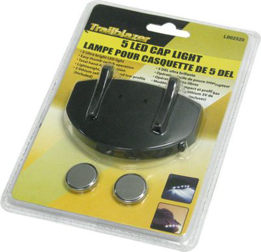 Picture of Cap Lamp 5Led W/Batteries - No: L002520