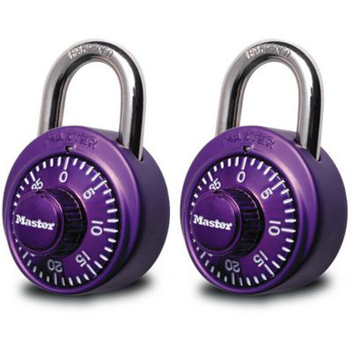 Picture of Comb Lock, Colored 3-Digit 2Pk - No: ML-1530T