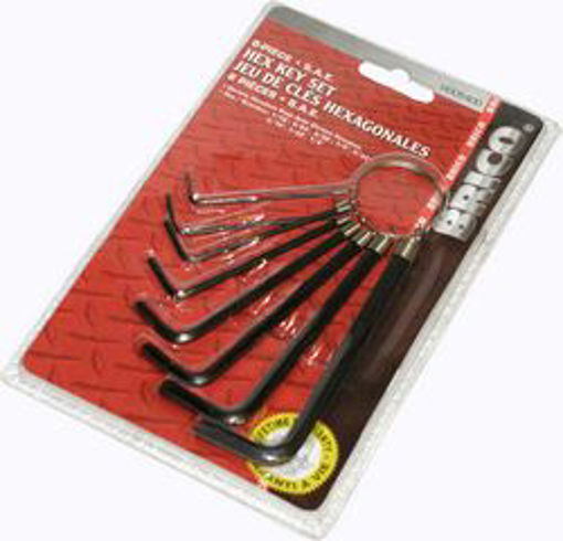 Picture of Hex Key Set 8 Pc Metric - No: H005450