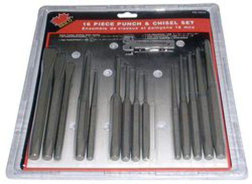 Picture of Punch & Chisel Set 16pc CHV - No: P013555