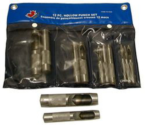 Picture of Punch Hollow 12 Pc 1/8" - 3/4" - No: P013650