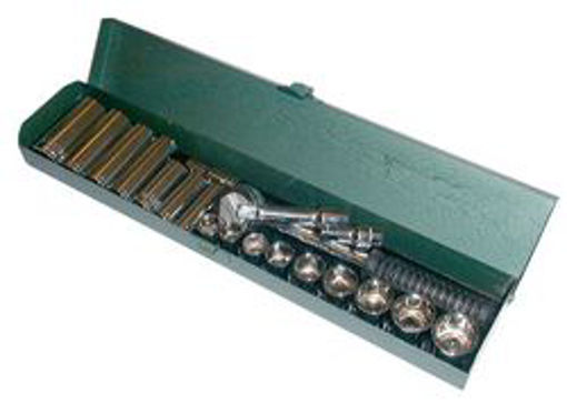 Picture of Socket Set 21pc. 3/8" Chv M - No: S007530