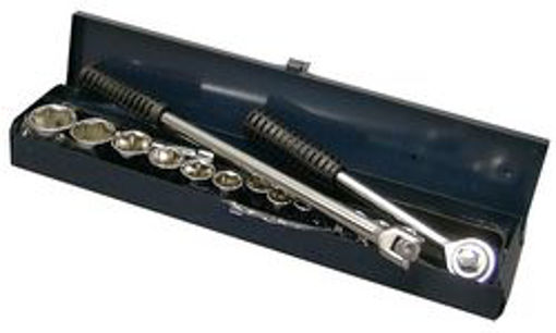 Picture of Socket Set 17pc 1/2"Dr Met CHV - No: S007590