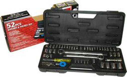Picture of Socket Tool Set 52Pc Plst Cs - No: S008762