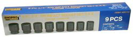 Picture of AirImp Skt  9Pc 3/4" SAE - No: A003152