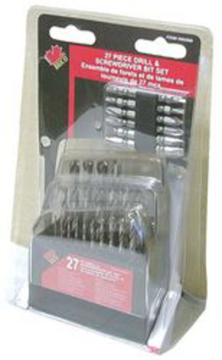 Picture of Drill/Screwdriver Bits 27pc - No: D002660