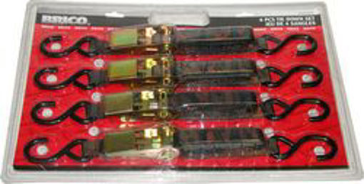 Picture of Ratchet Tie Down 4Pc - No: R000903