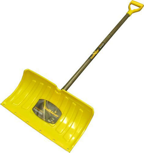 Picture of Snow Pusher Trailblazer 21" Poly with Wear Strip. - No: G-TBPP21KDR