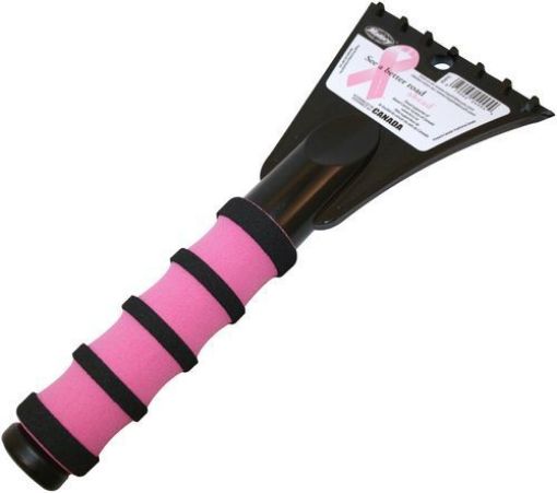 Picture of Snow Brush 10" W/Foam Grip Pink - No: MY-994PKC