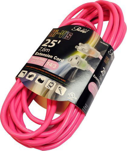 Picture of Pwr Extn Cord Od Hi-Vis 25' Pnk - No: P010903PK