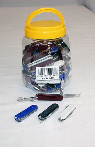 Picture of Knife Pocket 2" (72Pc Jar) - No: RA141-72