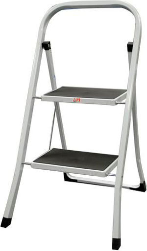 Picture of Step Ladder 2-Step Hdpe White - No S011830