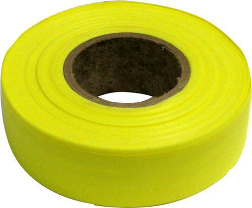 Picture of Tape Flag Glo Yel. 1"X50Yd - No 6889