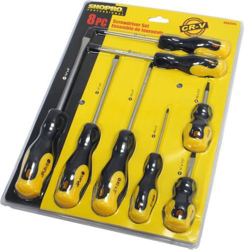 Picture of Screw Driver Set 8Pc C R V - No S002975