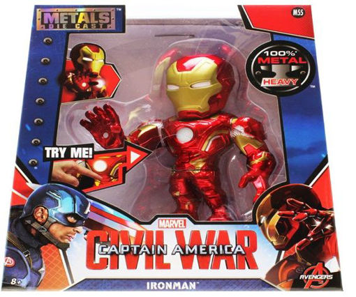 Picture of Die Cast 6in Mervel Iron Man - No 97564