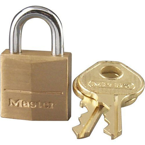 Picture of Padlock, Brass 3/4" Wide - No ML-120D