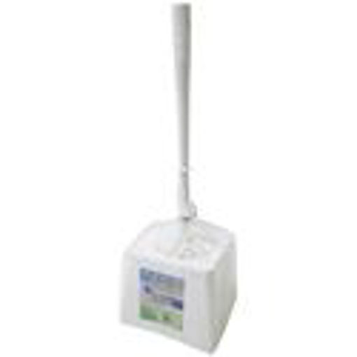 Picture of Brush Bowl Toilet Set White Sq - No 065837