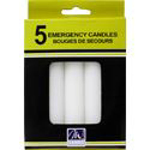 Picture of Candle Emergency 5Pk 5in, Box - No 074835