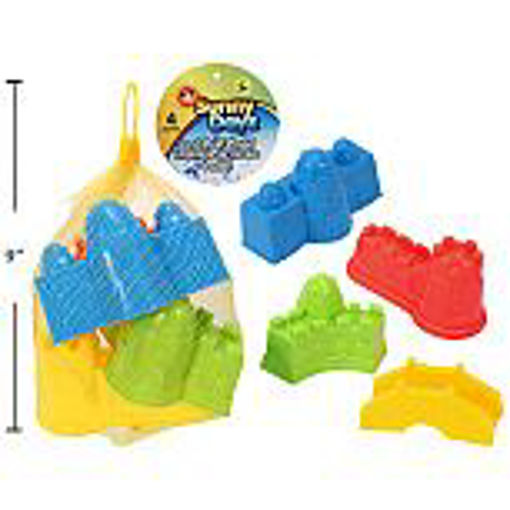 Picture of Sand Moulds Playset 4Pc - No 15581