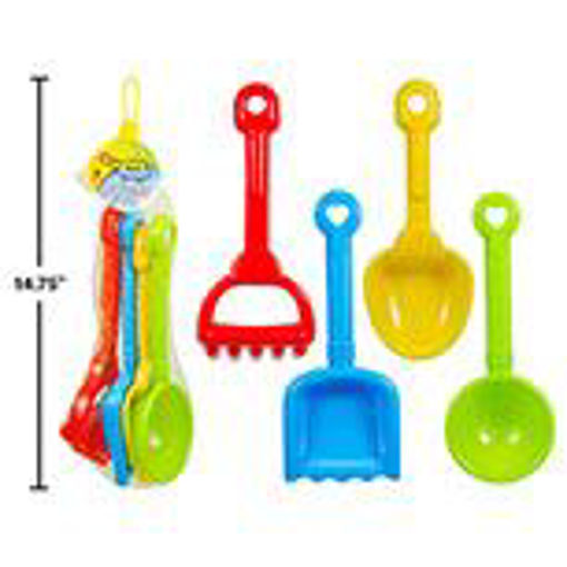 Picture of Sand Play Set 4Pcs 9.5in - No 15430
