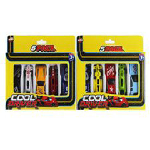 Picture of Car Die-Cast 2.75in, 5Pc - No 24353
