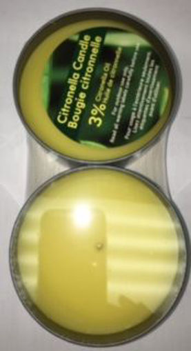 Picture of Candle Citronella In Tin 2Pk - No 077571
