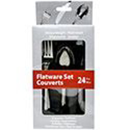 Picture of Cutlery Set 24Pcs Plst - No 077136