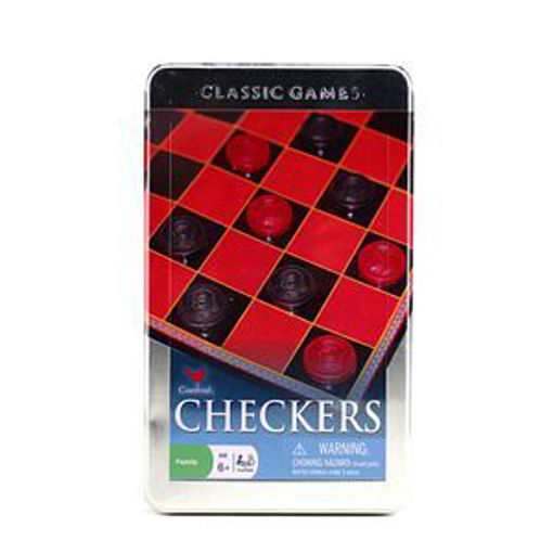 Picture of Checkers Tin - No 91042
