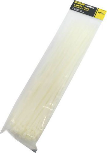 Picture of Cable Ties 100Pc 16" Clear - No C000318
