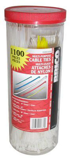 Picture of Cable Ties 300Pc 4",8" Black Uv - No C000325