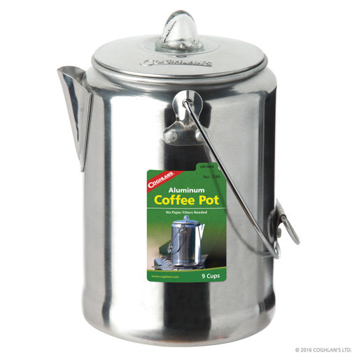 Picture of Aluminium Coffee Pot 9 Cup - No: 1346
