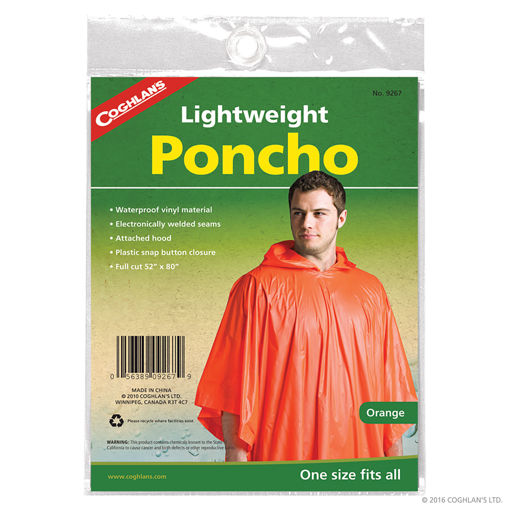 Picture of Poncho Orange - No: 9267