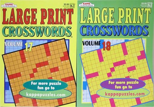Picture of Crossword Large Print - No 843
