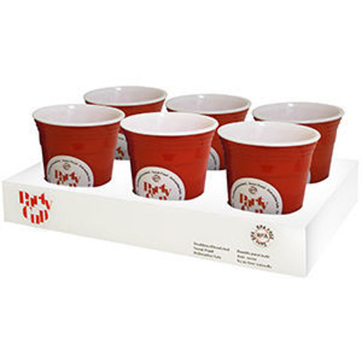 Picture of Cup Party 16Oz Dbl Wall Red - No 077677