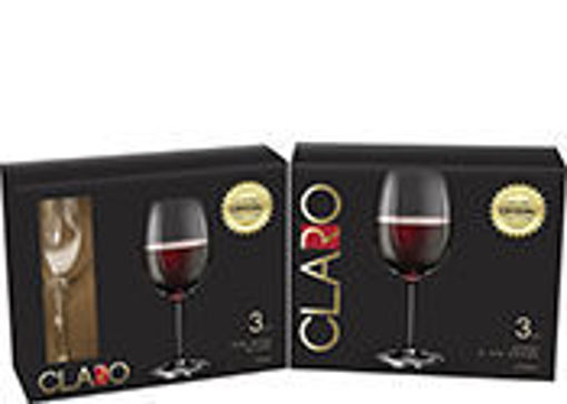 Picture of Wine Glass Red 16Oz 3Pk Crystal - No 078074