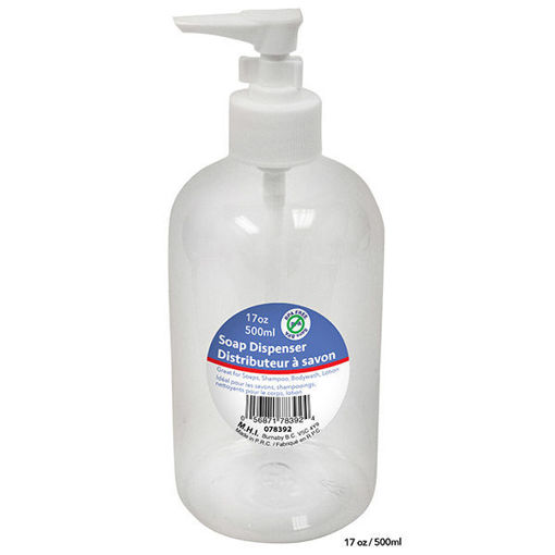 Picture of Soap Dispenser 500Ml Clear - No 078392