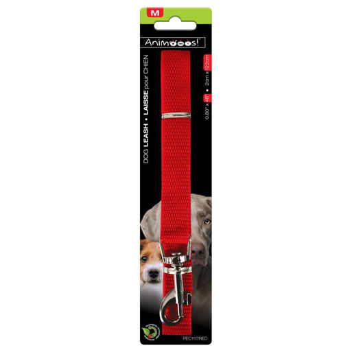 Picture of Nylon Dog Leash .8Inx48In, Red - No PEC1117RED
