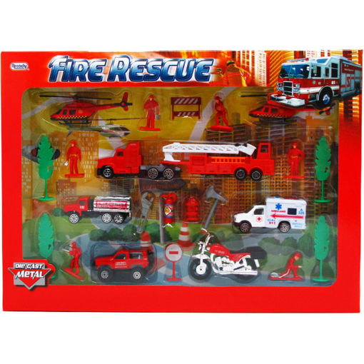 Picture of Die Cast Firefighter 25Pcs - No ARY697