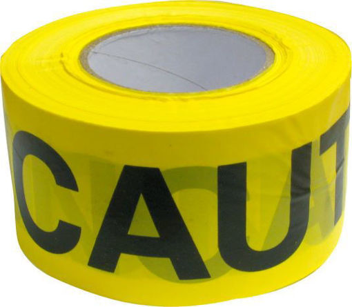 Picture of Tape Caution 3inX300Ft Yellow - No 71200