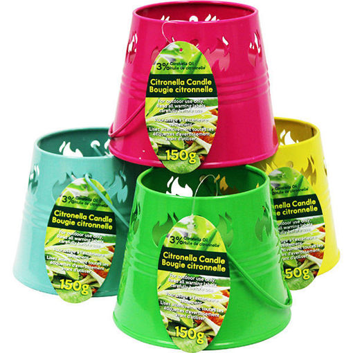 Picture of Citronella Candle Bucket 150Gr - No 078438