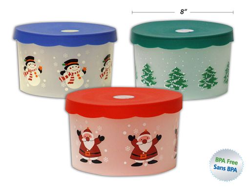 Picture of Xmas Cookie Container, 3Asst - No 32794