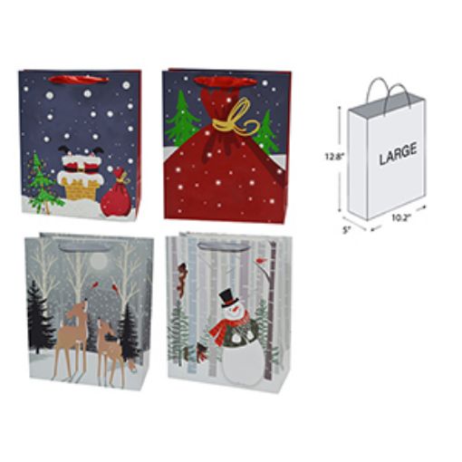 Picture of Xmas Gift Bag-Lg Vertical, 10X13X5 - No 32722