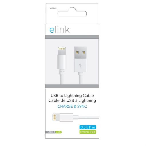 Picture of Lightning To Usb Cable 3.3 Ft. (1M) - No IC-53690