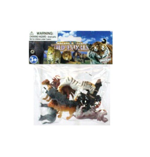 Picture of Wild Animals In Bag 10Pcs - No 76686