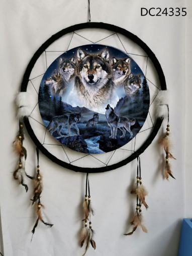 Picture of Dream Catcher 24in, Wolves - No DC24335V