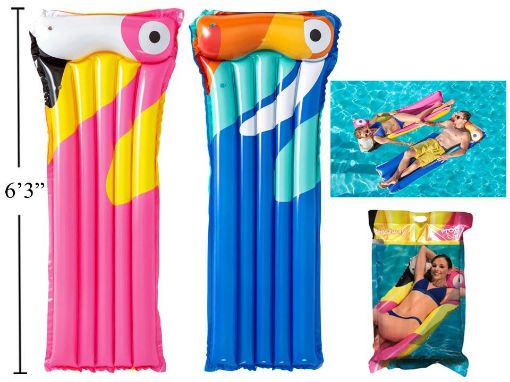 Picture of Air Mat 72inX30in Infl. Tropical Bird - No 17780