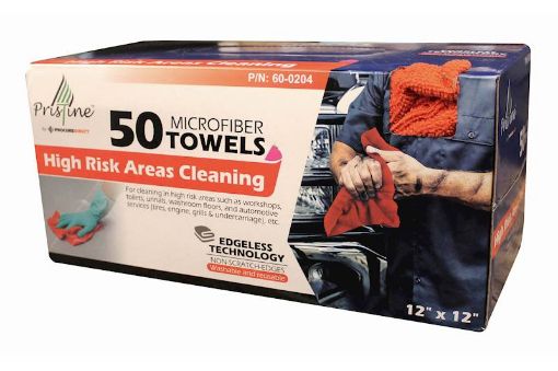 Picture of Bx-50 Red Microfiber Rag - No 60-0204