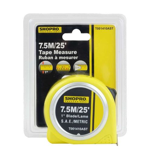 Picture of Tape Measure 1X25Ft-7.5M - No T001410AST