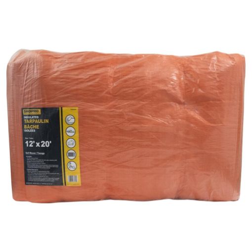 Insulated Tarp 12X20Ft 4Ml Orange No T002424Ottoman.ca Great Products Canadian Supplier
