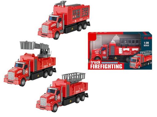 Picture of 1:36 Pullback Fire Truck - No 01491